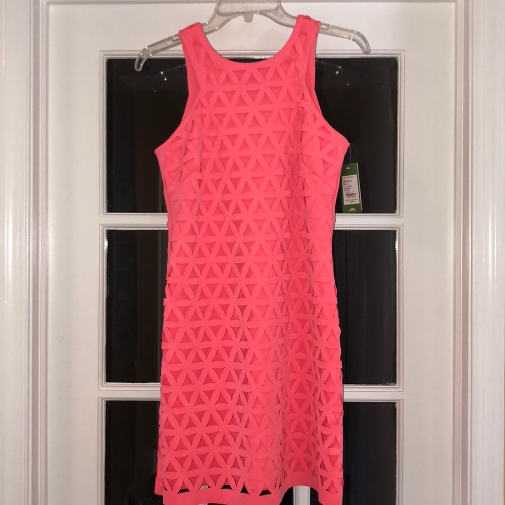Lilly Pulitzer | Daisy Laser Cut Dress in Pink NWT
